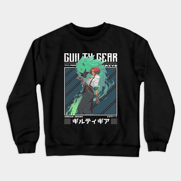 Giovanna - Guilty Gear Strive Crewneck Sweatshirt by Arestration